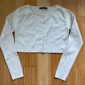 BRANDY MELVILLE CROPPED CARDIGAN
